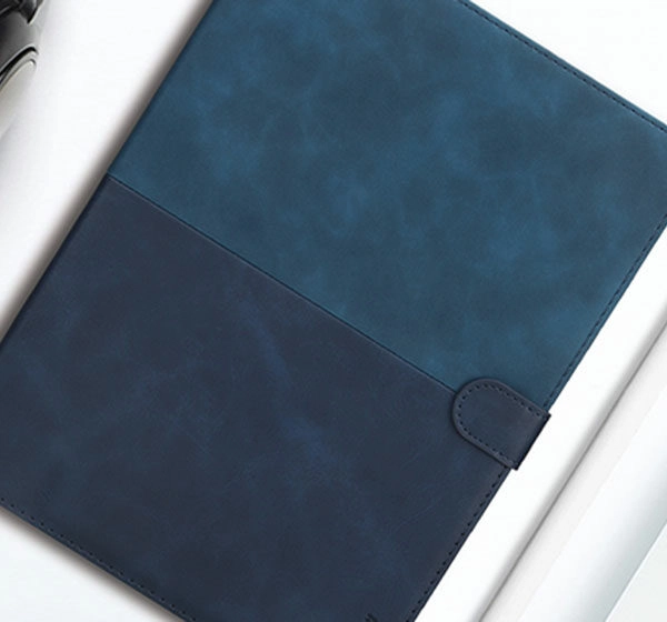כיסוי לאייפד 11 אינץ' ארנק כחול עם מקום לכרטיסי אשראי Duo Premium