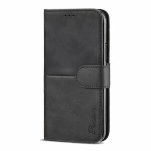 כיסוי לאייפון 12 פרו מקס ארנק שחור עם מקום לכרטיסי אשראי Duo Premium