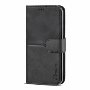 כיסוי לאייפון SE ארנק שחור עם מקום לכרטיסי אשראי Duo Premium