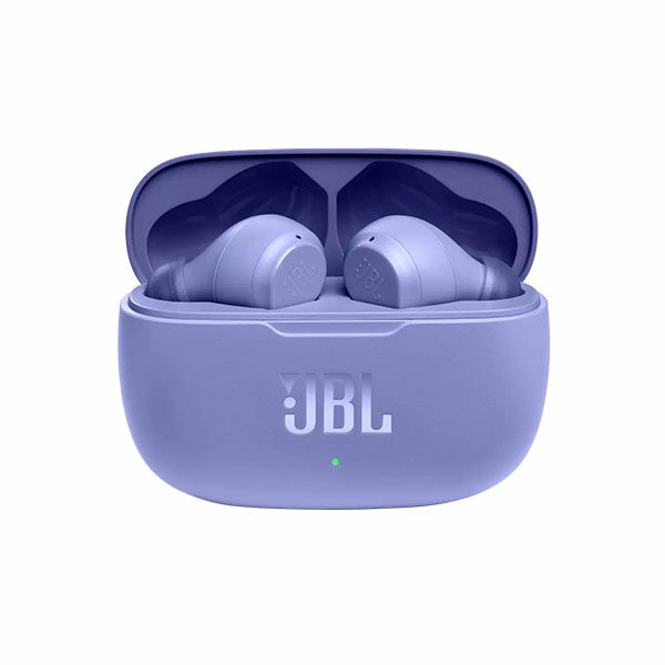 אוזניות JBL Wave 200 אלחוטיות סגול עם באסים עמוקים