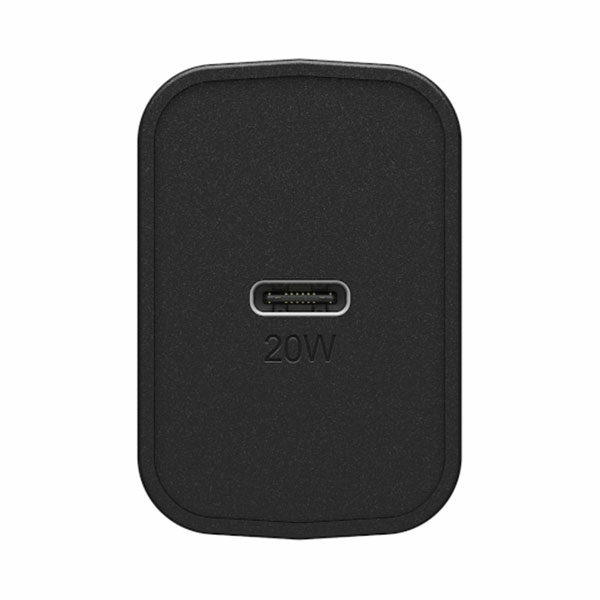 מטען בית 20 וואט אוטרבוקס עם יציאת USB-C שחור Otterbox