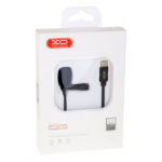 מיקרופון דש XO עם חיבור USB-C וקליפס לחולצה MKF-02