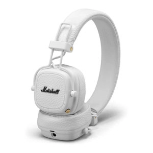 אוזניות אלחוטיות מרשל Marshall Major 2 Bluetooth יוקרתיות לבן