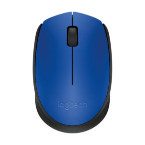 עכבר אלחוטי למחשב Logitech M171 עם מבנה קומפקטי כחול