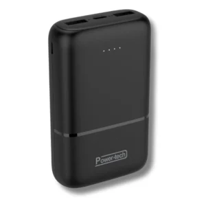 מטען נייד טעינה מהירה 10,000mAh עם 2 יציאות USB-A ויציאת USB-C מבית Power-Tech PD-10