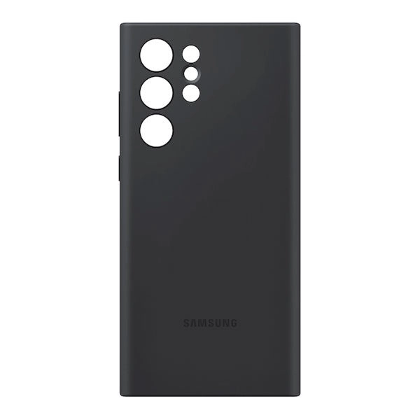 כיסוי לגלקסי S22 אולטרה מקורי סיליקון שחור Samsung Silicone Cover