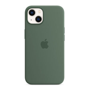 כיסוי לאייפון 13 ירוק אקליפטוס מקורי סיליקון תומך MagSafe