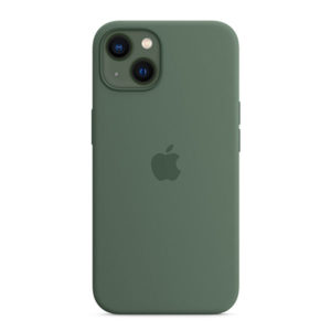 כיסוי לאייפון 13 ירוק אקליפטוס מקורי סיליקון תומך MagSafe