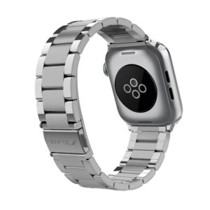 רצועה ל-Apple Watch 38/40/41mm מתכת אל חלד Raptic Citizen כסף