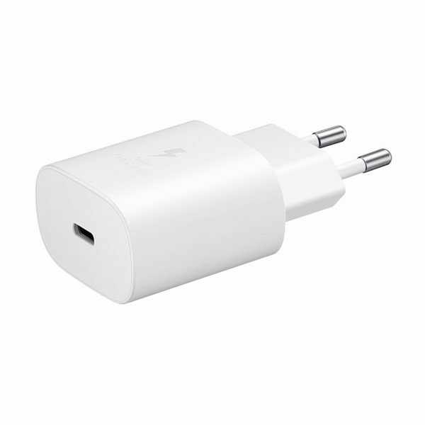 Samsung Usb Charger Fast Charge Usb C 25w 1m White 600x600