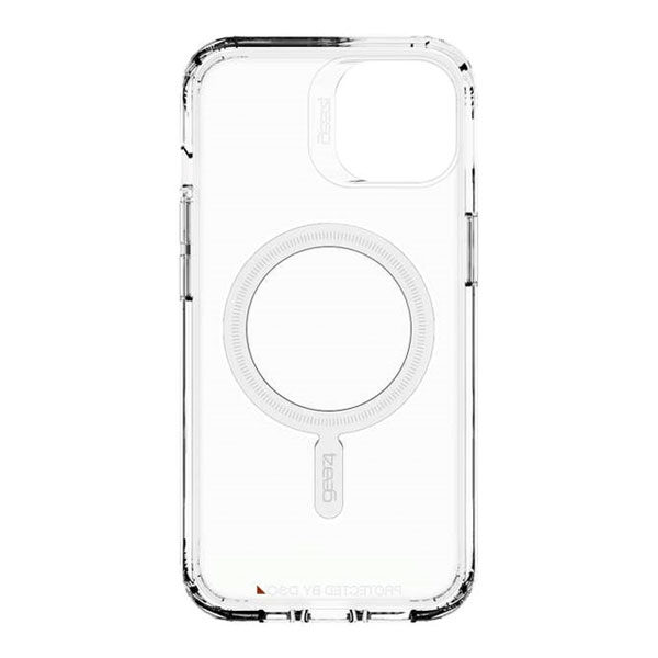 מגן אייפון 13 פרו מקס שקוף תומך Mag-Safe חזק במיוחד Gear4 Crystal