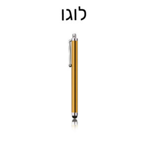 עט לטאבלט ולסמארטפון ממותג צהוב Pencil Tablet