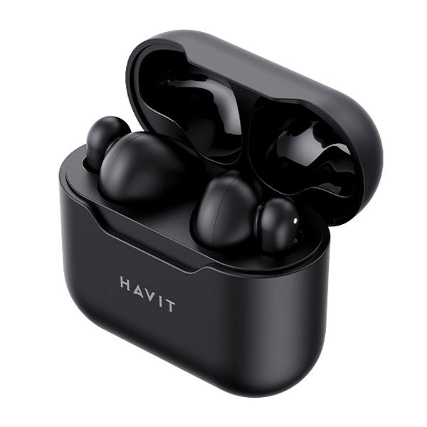 אוזניות אלחוטיות TW960 שחור Havit עם באס עמוק