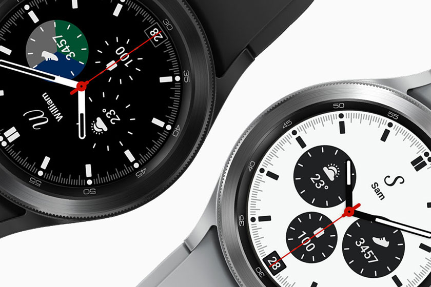 Galaxy Watch4 Classic Black Silver Front Design