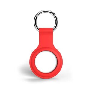 כיסוי ל Airtag מחזיק מפתחות אדום Target סיליקון