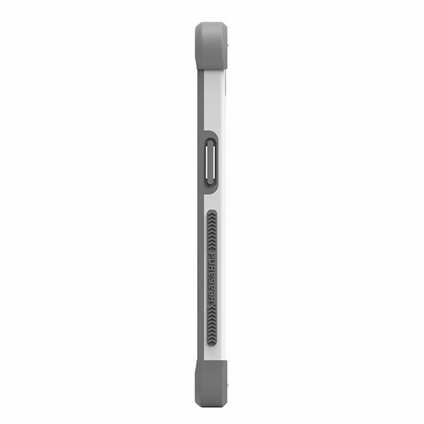 כיסוי לאייפון 14 לבן חזק עם במפרים בולמי זעזועים PureGear DualTek