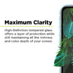 מגן מסך זכוכית לאייפון 14 PureGear HD Glass