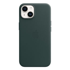 כיסוי לאייפון 14 מקורי ירוק יער עור תומך MagSafe