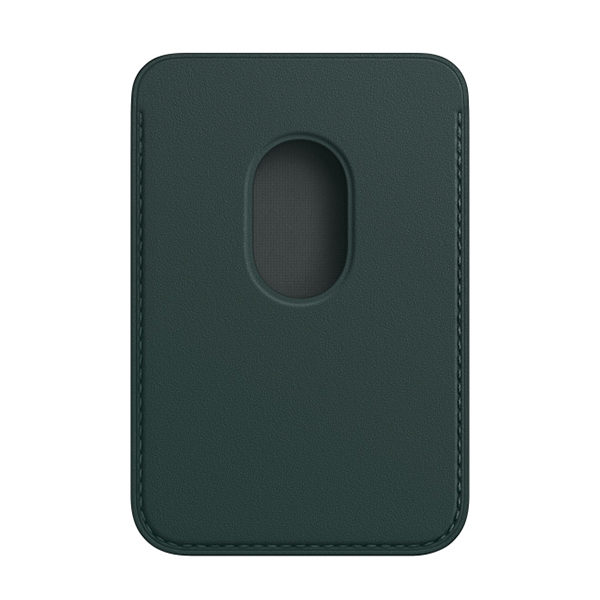 ארנק מקורי לאייפון MagSafe Wallet ירוק יער עור