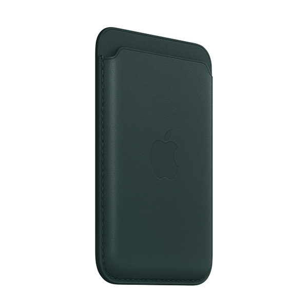 ארנק מקורי לאייפון MagSafe Wallet ירוק יער עור