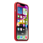 כיסוי לאייפון 14 מקורי אדום Product RED סיליקון תומך MagSafe