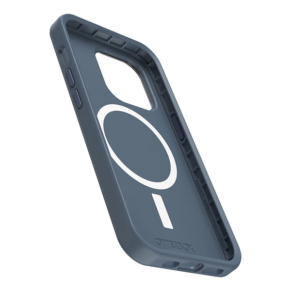 כיסוי לאייפון 14 פרו כחול Otterbox Symmetry תומך MagSafe חזק