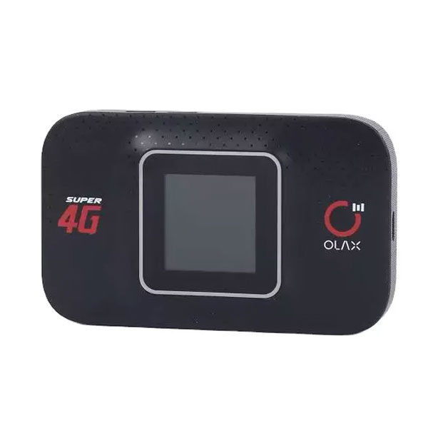 נתב ראוטר מודם סלולרי נייד עם תצוגה Olax 4G LTE MF982