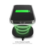 כיסוי לאייפון 14 שקוף מערבולת ירוק Gear4 Milan Snap תומך MagSafe