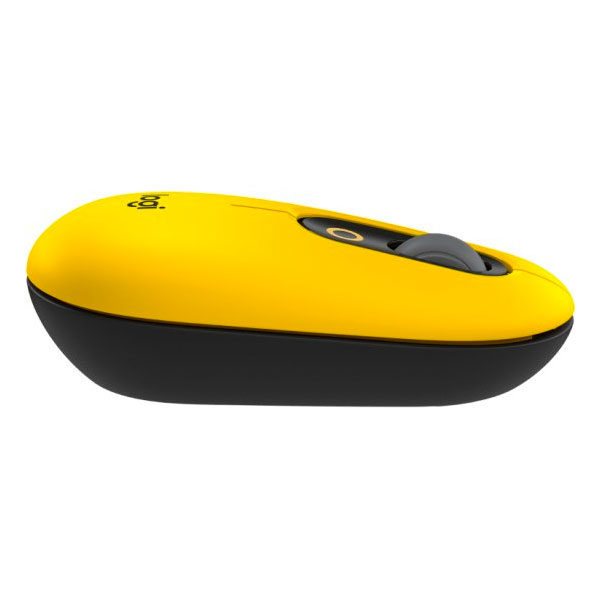 עכבר Logitech POP Mouse צהוב אלחוטי Bluetooth