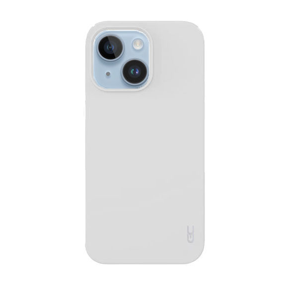 כיסוי לאייפון 14 פלוס לבן סיליקון עם מגנט מובנה Grip Case
