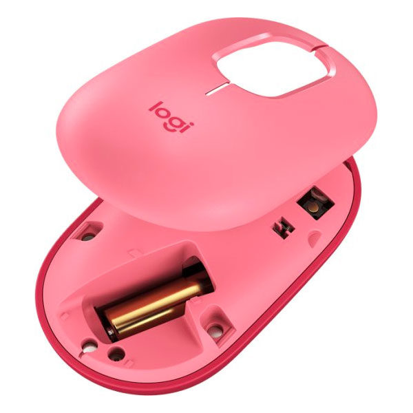 עכבר Logitech POP Mouse ורוד אלחוטי Bluetooth