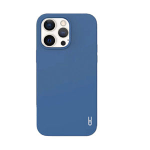 כיסוי לאייפון 14 פרו מקס כחול סיליקון עם מגנט מובנה Grip Case