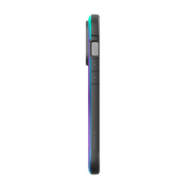 כיסוי לאייפון 14 פרו מקס צבעוני שקוף אלומיניום Raptic Shield