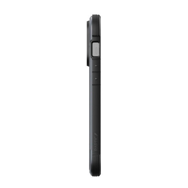 כיסוי לאייפון 14 פרו מקס שחור שקוף אלומיניום Raptic Shield