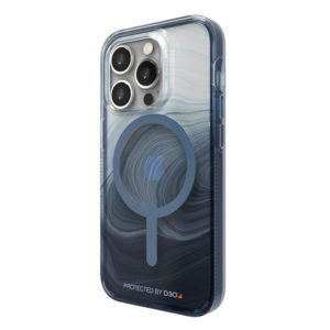 כיסוי Gear4 לאייפון 14 פרו מערבולת כחול Milan Snap תומך MagSafe