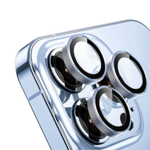 מגן מצלמה לאייפון 14 פרו מקס כחול עמיד וקשיח Camera Lens Protector