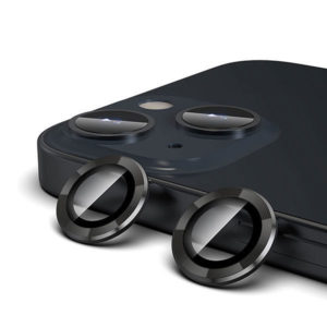 מגן מצלמה לאייפון 14 שחור עמיד וקשיח Camera Lens Protector