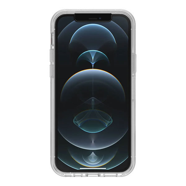 כיסוי ומגן זכוכית לאייפון 12/12 פרו שקוף Otterbox Symmetry Alpha Glass