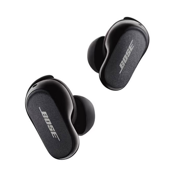 אוזניות אלחוטיות Bose שחור Quiet Comfort II עם סינון רעשים מובנה