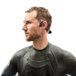 אוזניות עצם MP3 לשחייה Shokz OpenSwim שחור