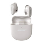 אוזניות אלחוטיות Bose לבן שמנת Quiet Comfort II עם סינון רעשים מובנה