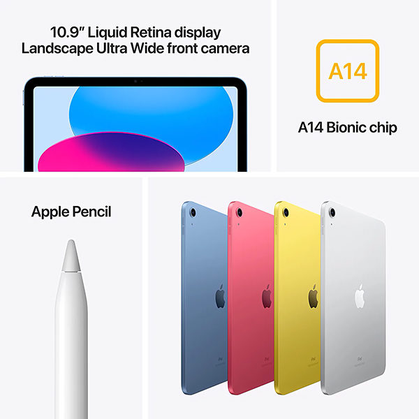 Apple iPad 10.9 2022 64GB Wi-Fi Yellow