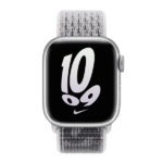 רצועת אפל ווטש 41 מ"מ מקורית לבן שחור Apple Watch Nike Sport Loop