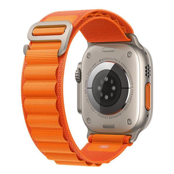 רצועה לשעון אפל 49 מ”מ מקורית כתום Apple Watch Alpine Loop - Medium