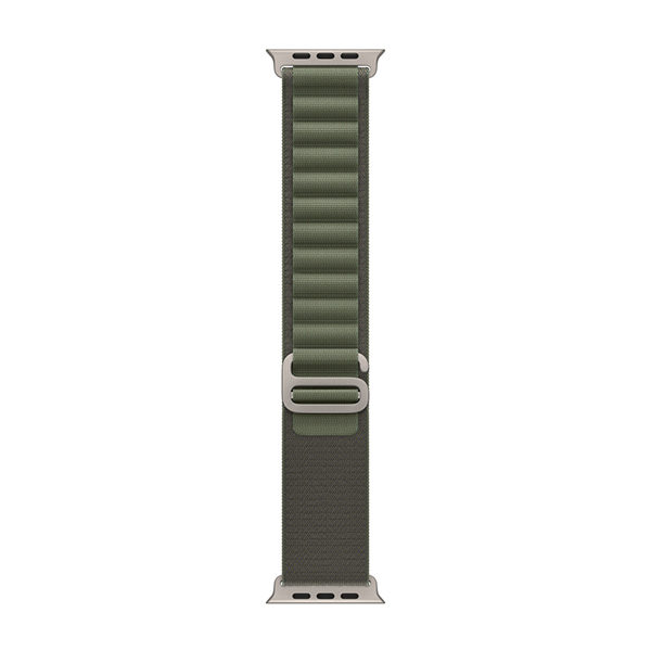 רצועה מקורית לשעון אפל 49 מ”מ ירוק Apple Watch Alpine Loop - Small
