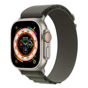 רצועה מקורית לשעון אפל 49 מ”מ ירוק Apple Watch Alpine Loop - Medium