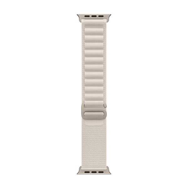 רצועה לאפל ווטש 49 מ”מ מקורית לבן כוכב Apple Watch Alpine Loop - Medium
