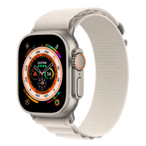 רצועה לאפל ווטש 49 מ”מ מקורית לבן כוכב Apple Watch Alpine Loop - Small