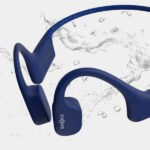 אוזניות עצם MP3 לשחייה Shokz OpenSwim כחול