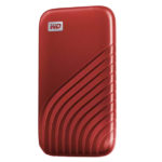 כונן קשיח SSD קומפקטי חיצוני 2 טרה Western Digital My Passport אדום